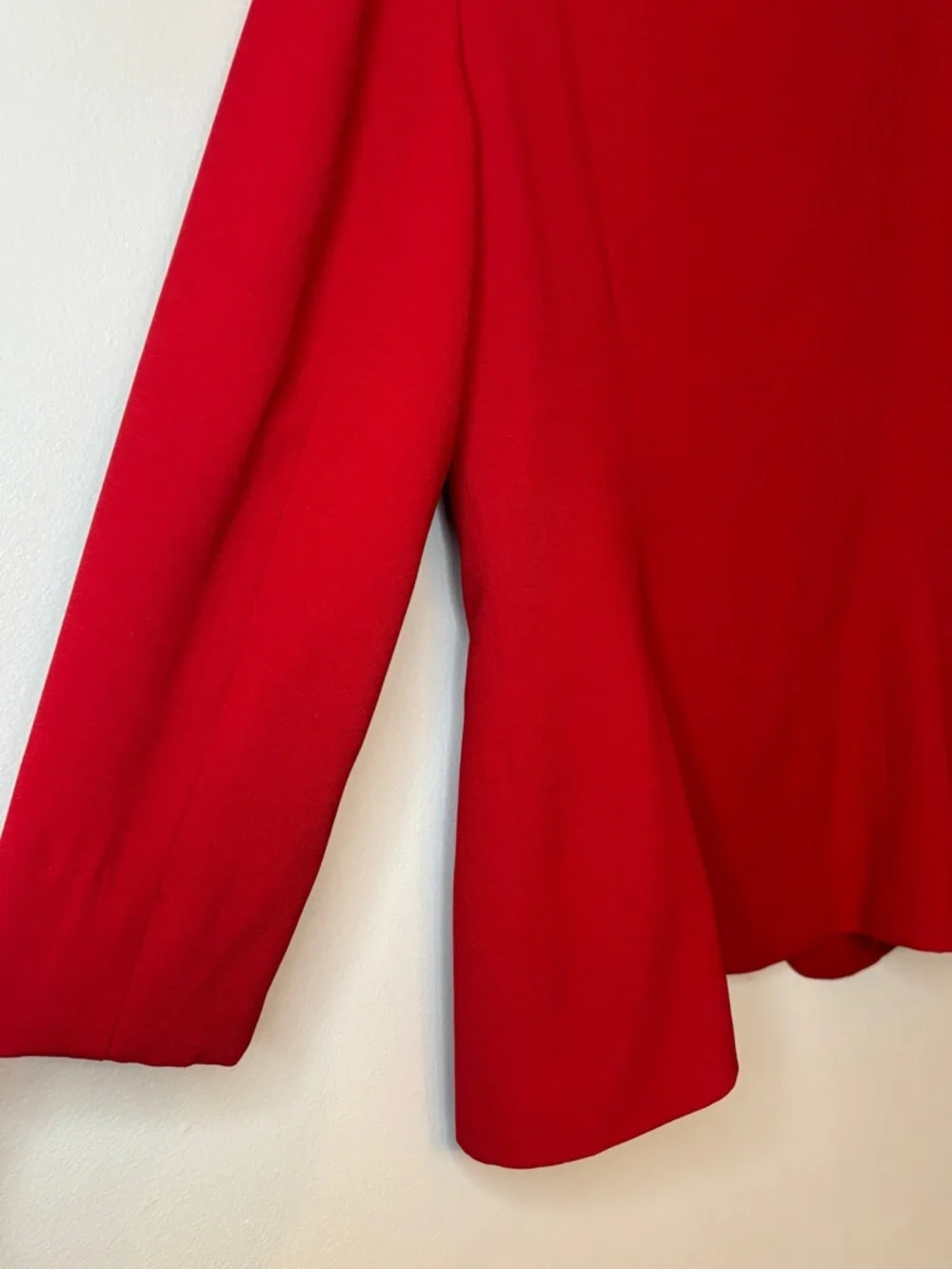 Vintage Christian Dior Red Power Blazer